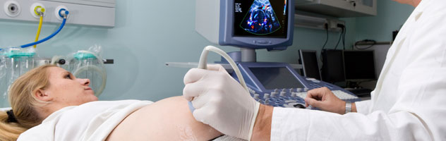 Трансабдоминальное УЗИ на 35 неделе беременности